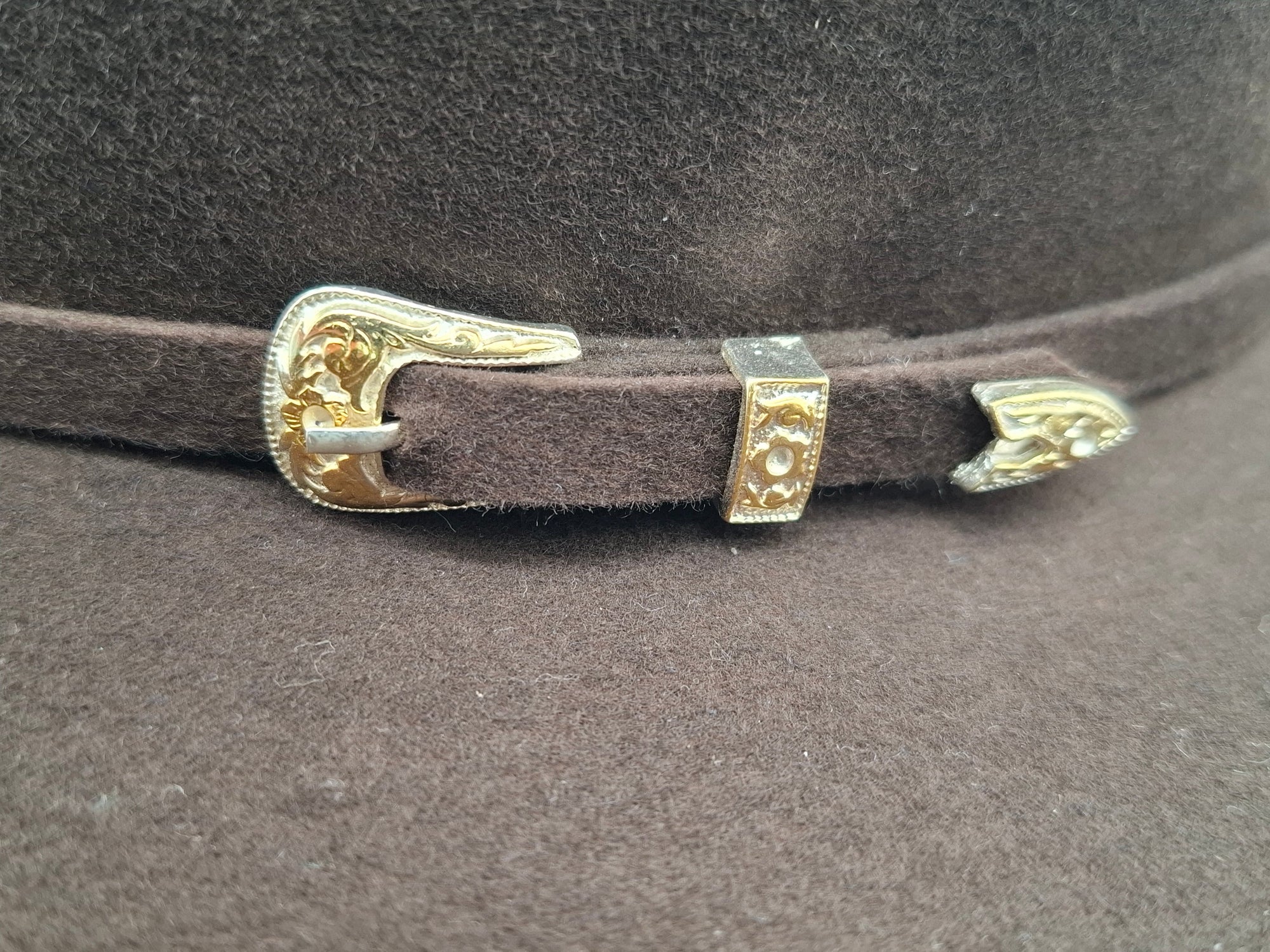 TEXANA ICY DENVER DE LANA COLOR CHOCOLATE CUADRO ANCHO TXRGRGD-11