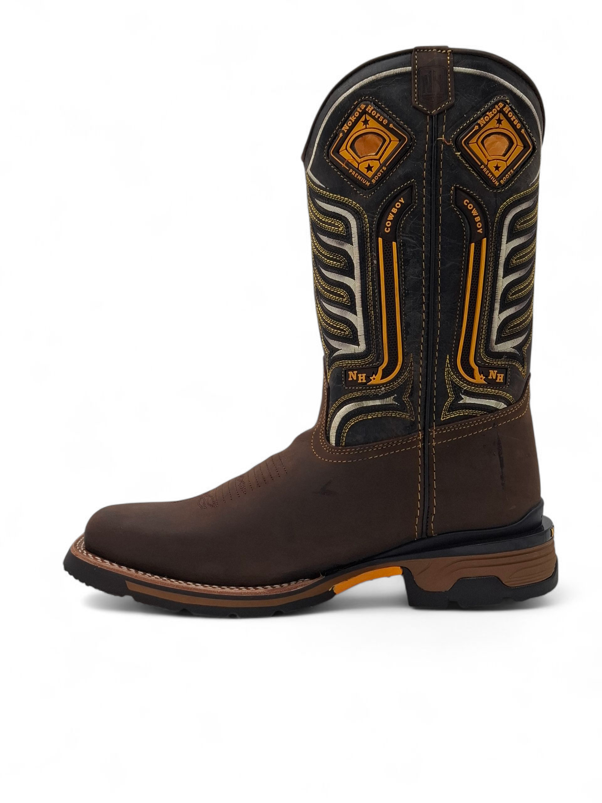 BOTA NOKOTA HORSE CABALLERO MIL WAUKEE 16 CUARZO MOKA KANSAS TABACO MIL1641