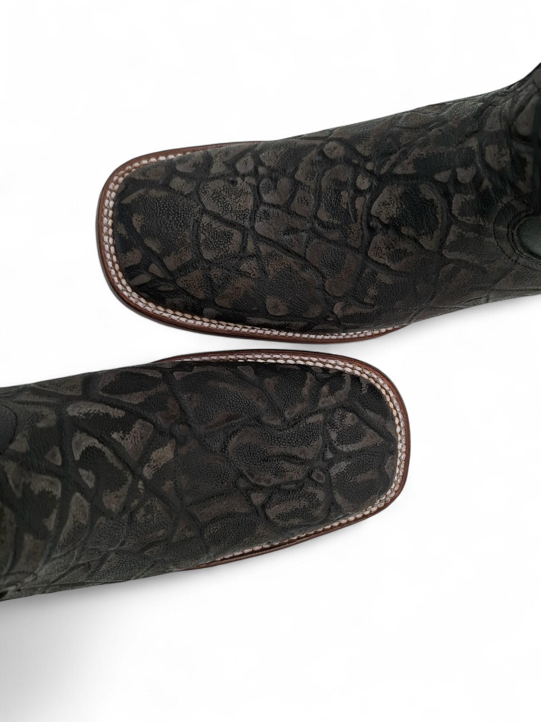 BOTA BIG BULL CABALLERO ELEFANTE NOBUKADO GRIS TUBO CRATER GRIS 0030