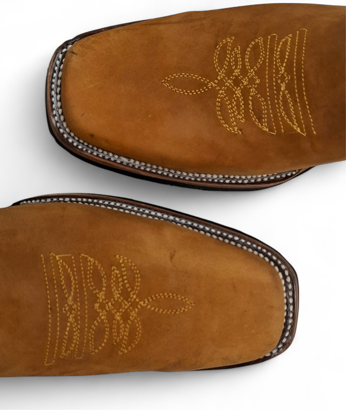 BOTA EL JEREZANO UP CABALLERO RODEO BUCKAR CRAZY MIEL S/C 008