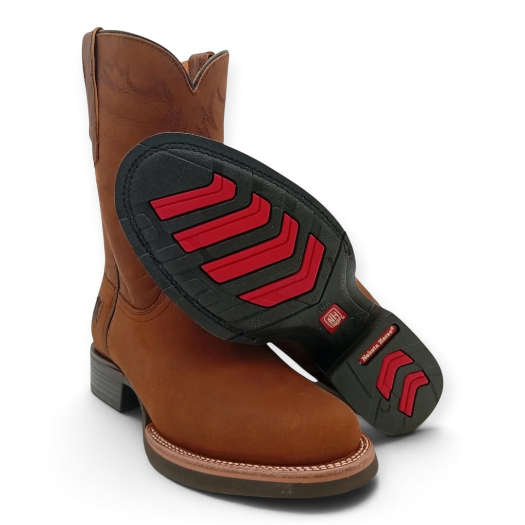 BOTA NOKOTA HORSE ROPER CLASICA CRAZY MIEL CABALLERO