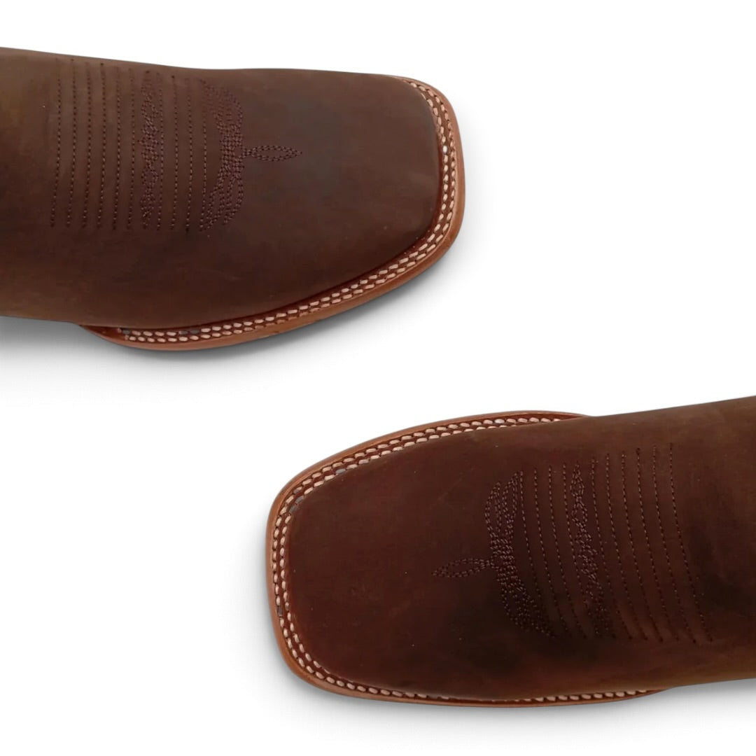 BOTA NOKOTA  HORSE BUCKAR CRAZY CAFE SUELA DE CUERO CABALLERO