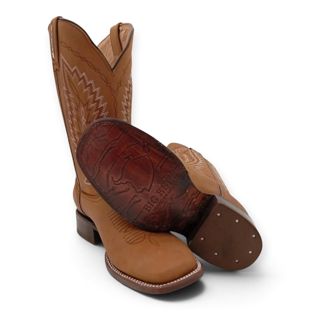 BOTA BIG BULL CRAZY TABACO BD CABALLERO