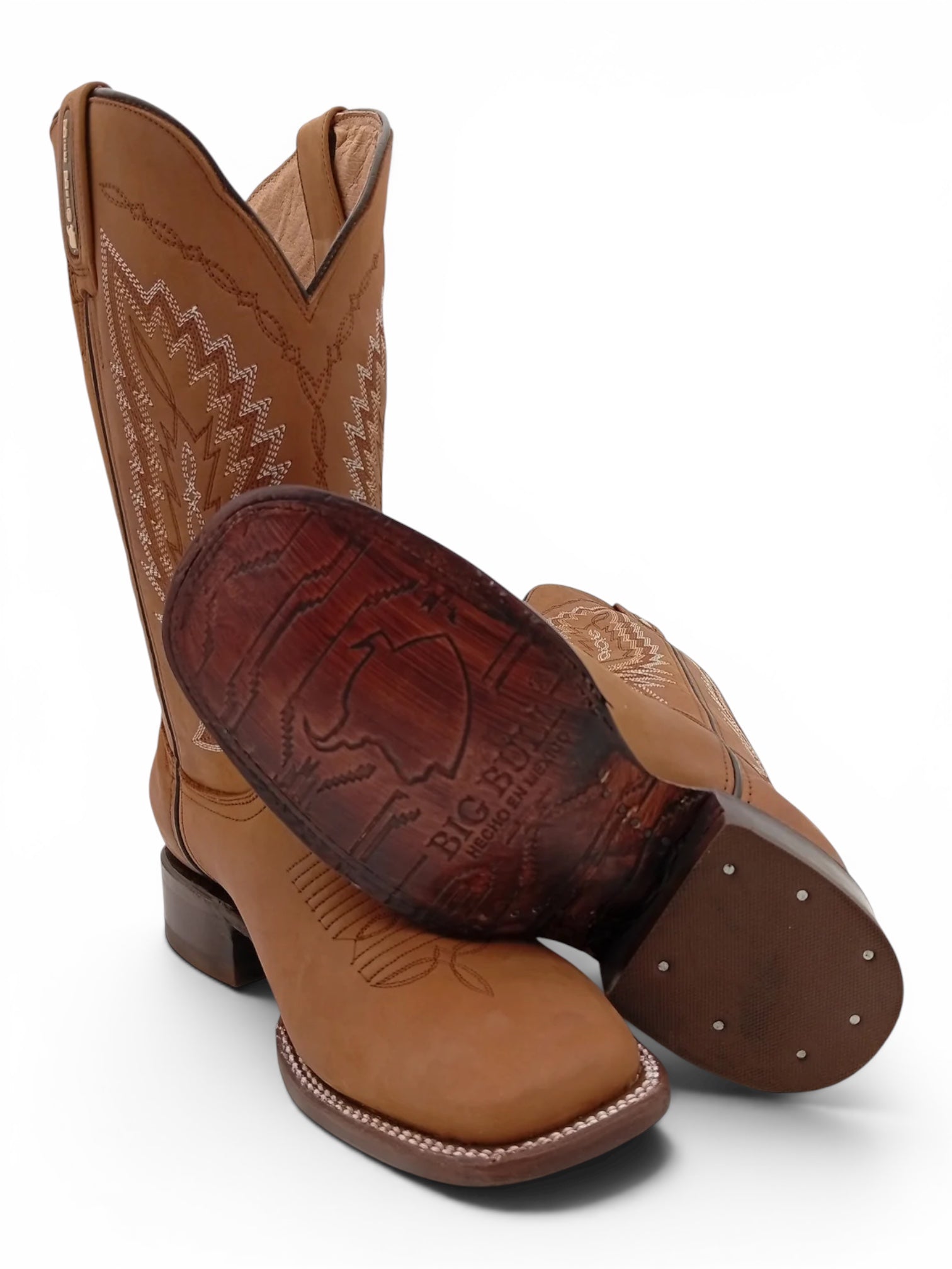 BOTA BIG BULL CRAZY TABACO BD CABALLERO