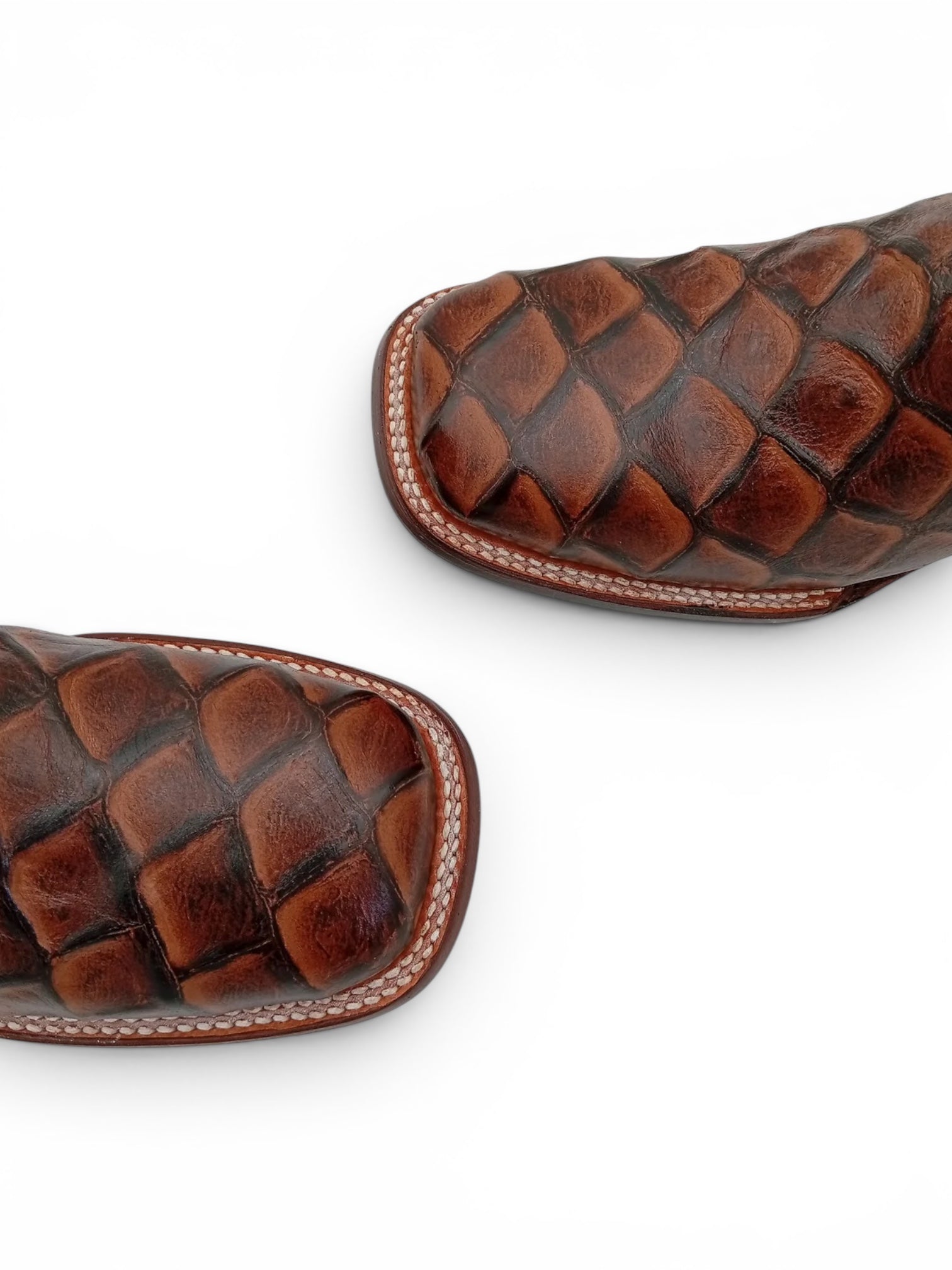 BOTA EL JEREZANO UP IMITACION PEZ MIEL BULL DOG SEULA DE CUERO CABALLERO