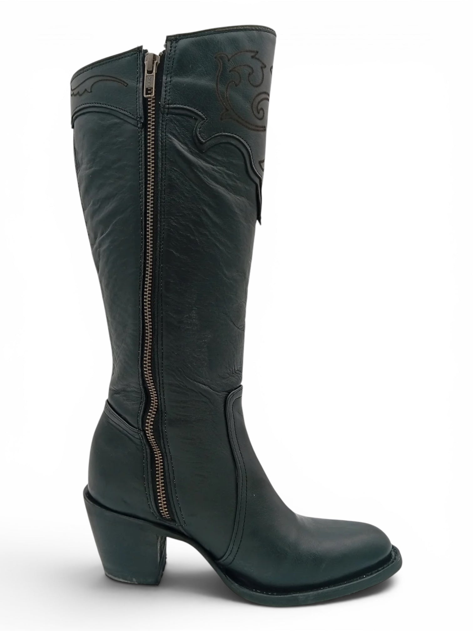 BOTA REYME PONDEROSA BLACK TUBO ALTO DAMA