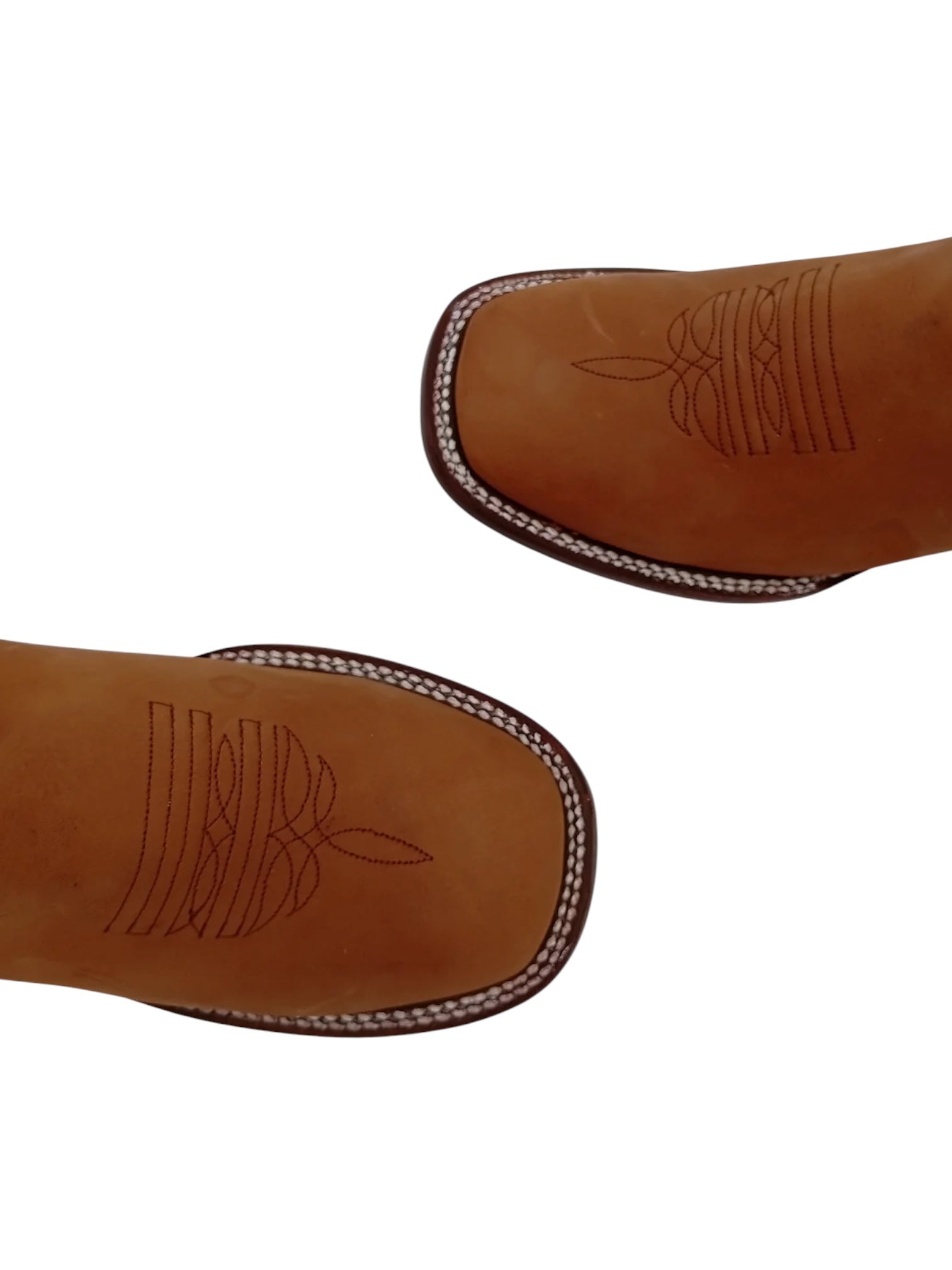 BOTA BIG BULL CRAZY TABACO FLORES CAFE SUELA DE CUERO DAMA