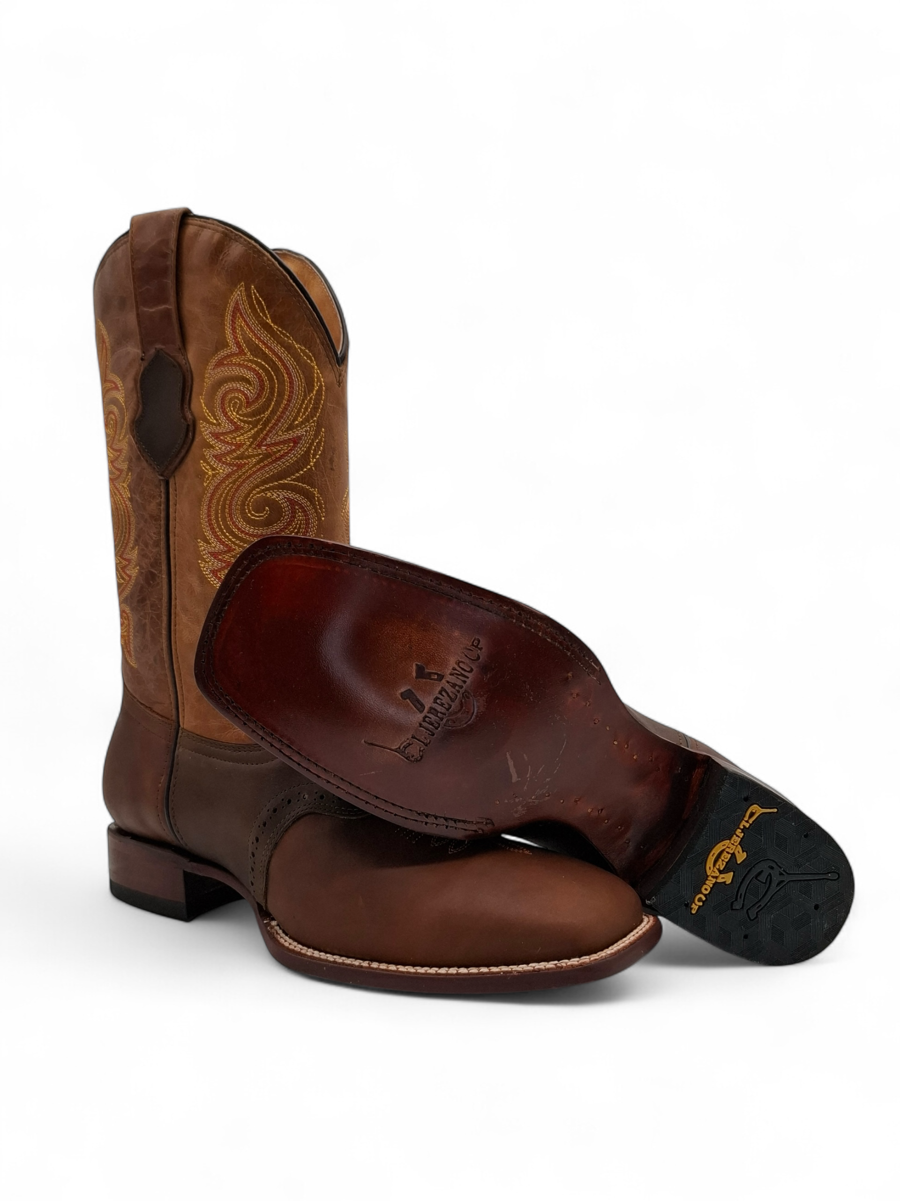 BOTA EL JEREZANO CABALLERO BUCKAR ANTIFAZ CRAZY MIEL 009