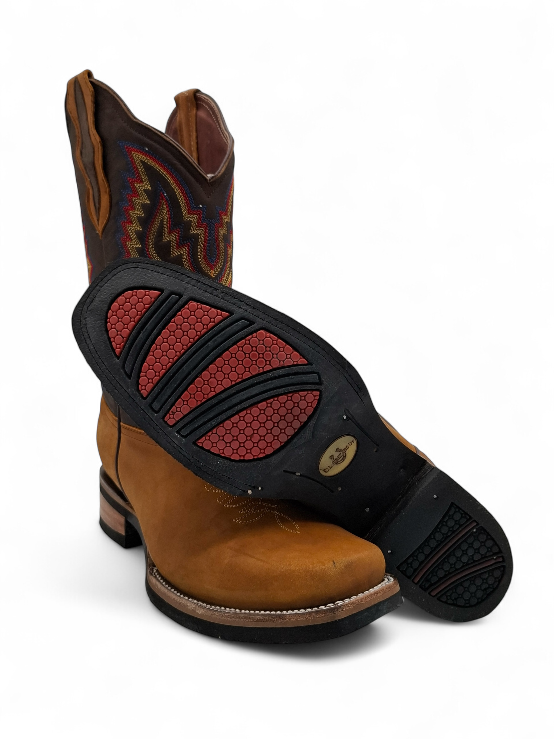 BOTA EL JEREZANO UP CABALLERO RODEO BUCKAR CRAZY MIEL S/C 008