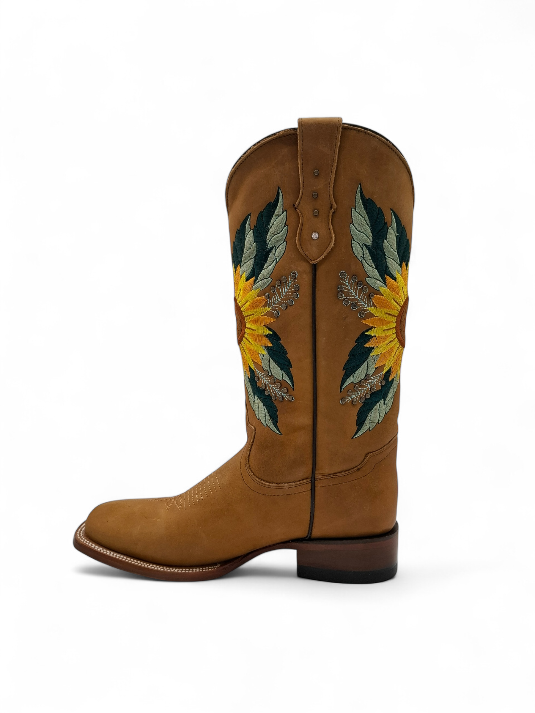 BOTA ROBERT DAMA BUCKAR CRAZY MIEL GIRAZOL 005