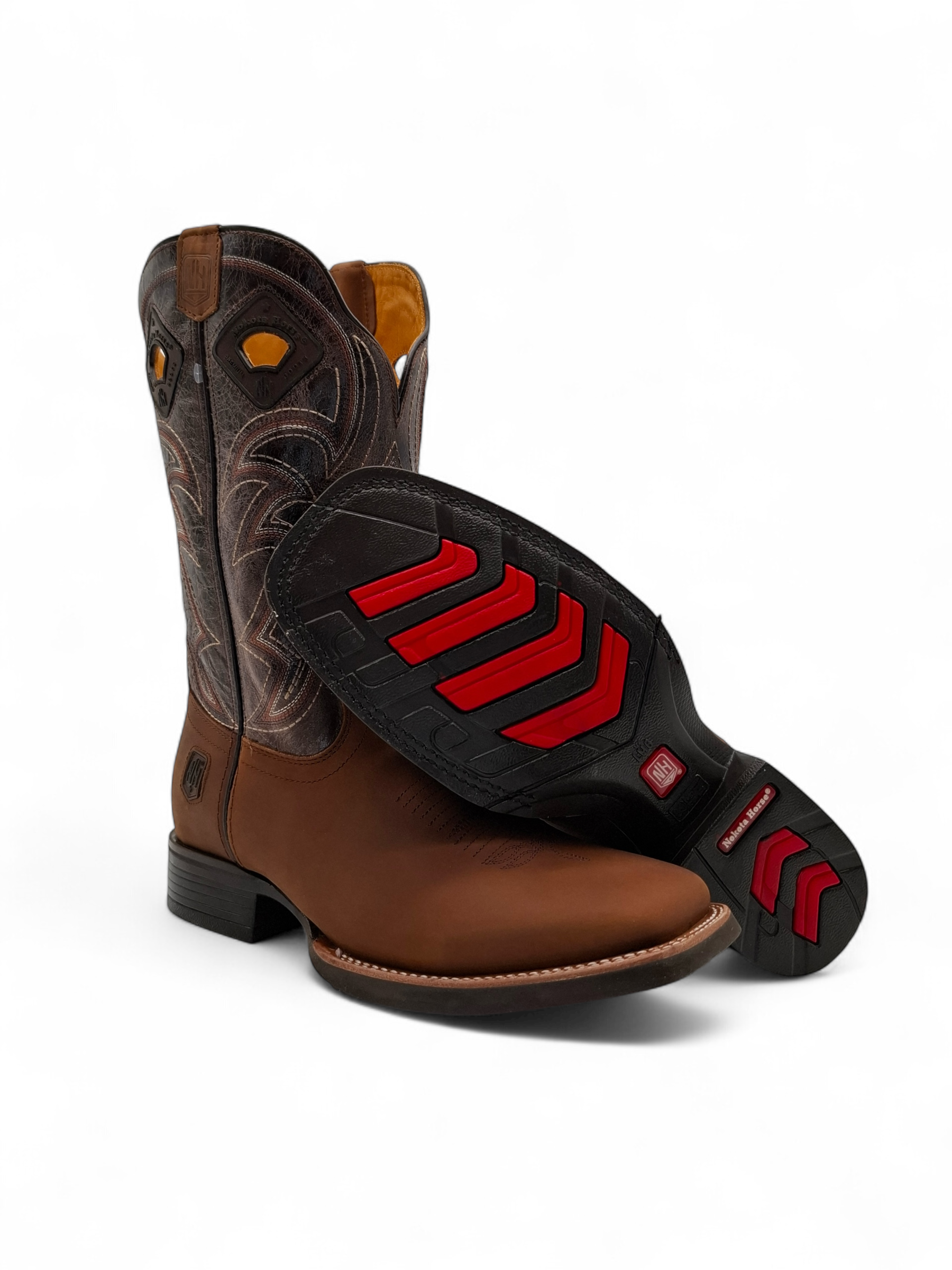 BOTA NOKOTA HORSE  CABALLERO CRAZY H MIEL RUBI  TABACO M051541