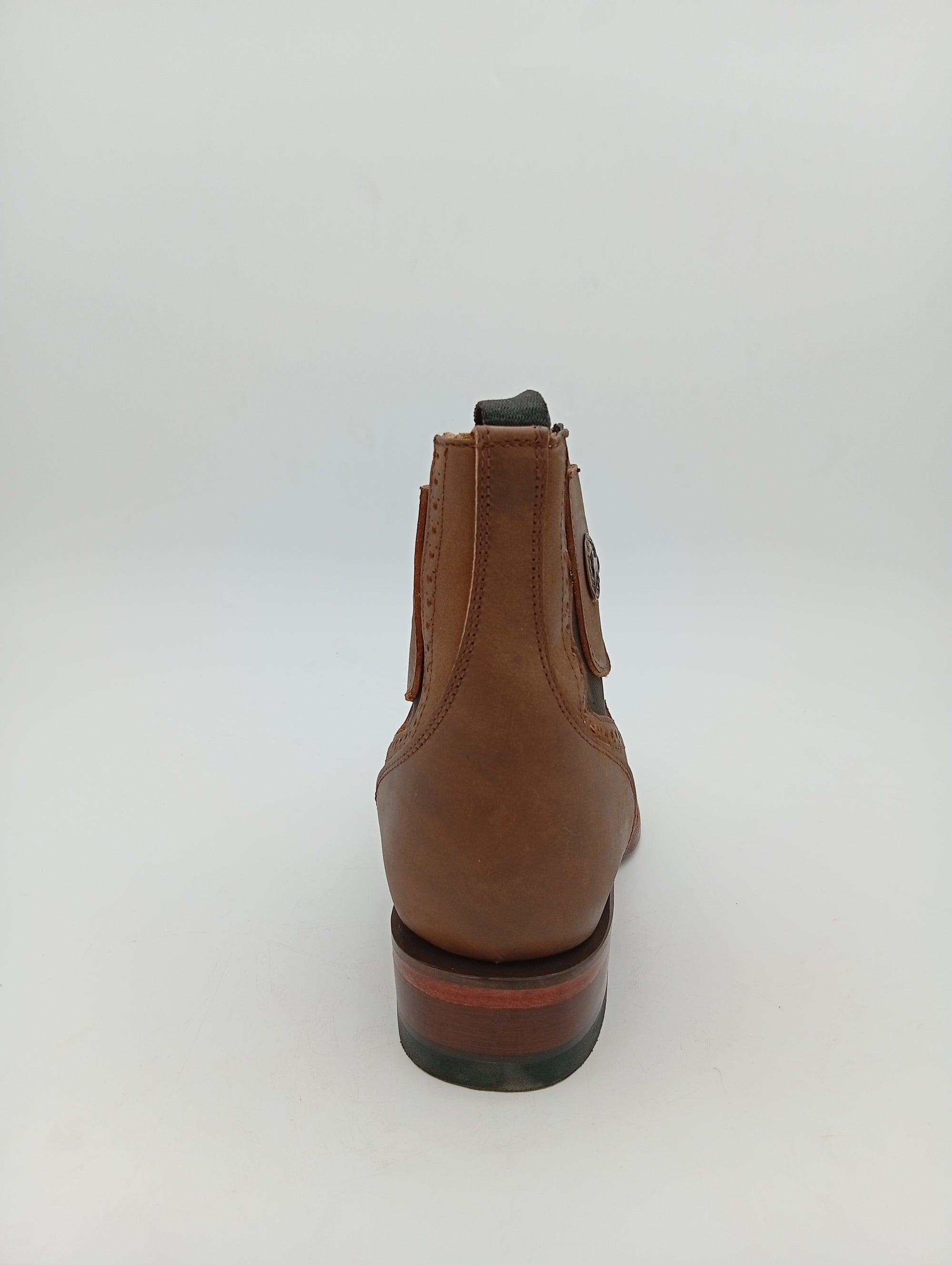 BOTIN EL JEREZANO UP BULL DOG IMITACION MIEL SUELA DE CUERO CABALLERO
