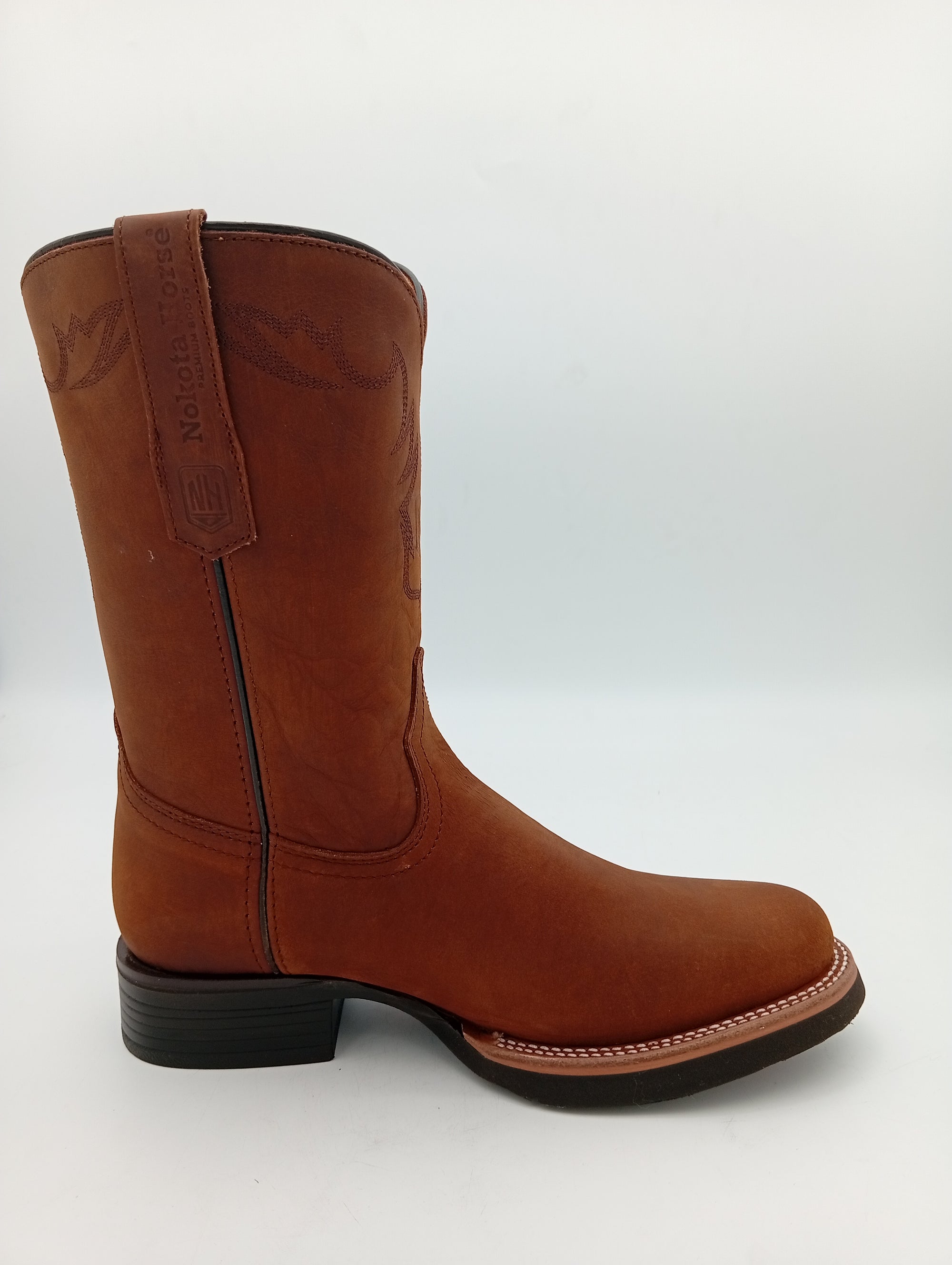 BOTA NOKOTA HORSE ROPER CLASICA CRAZY MIEL CABALLERO