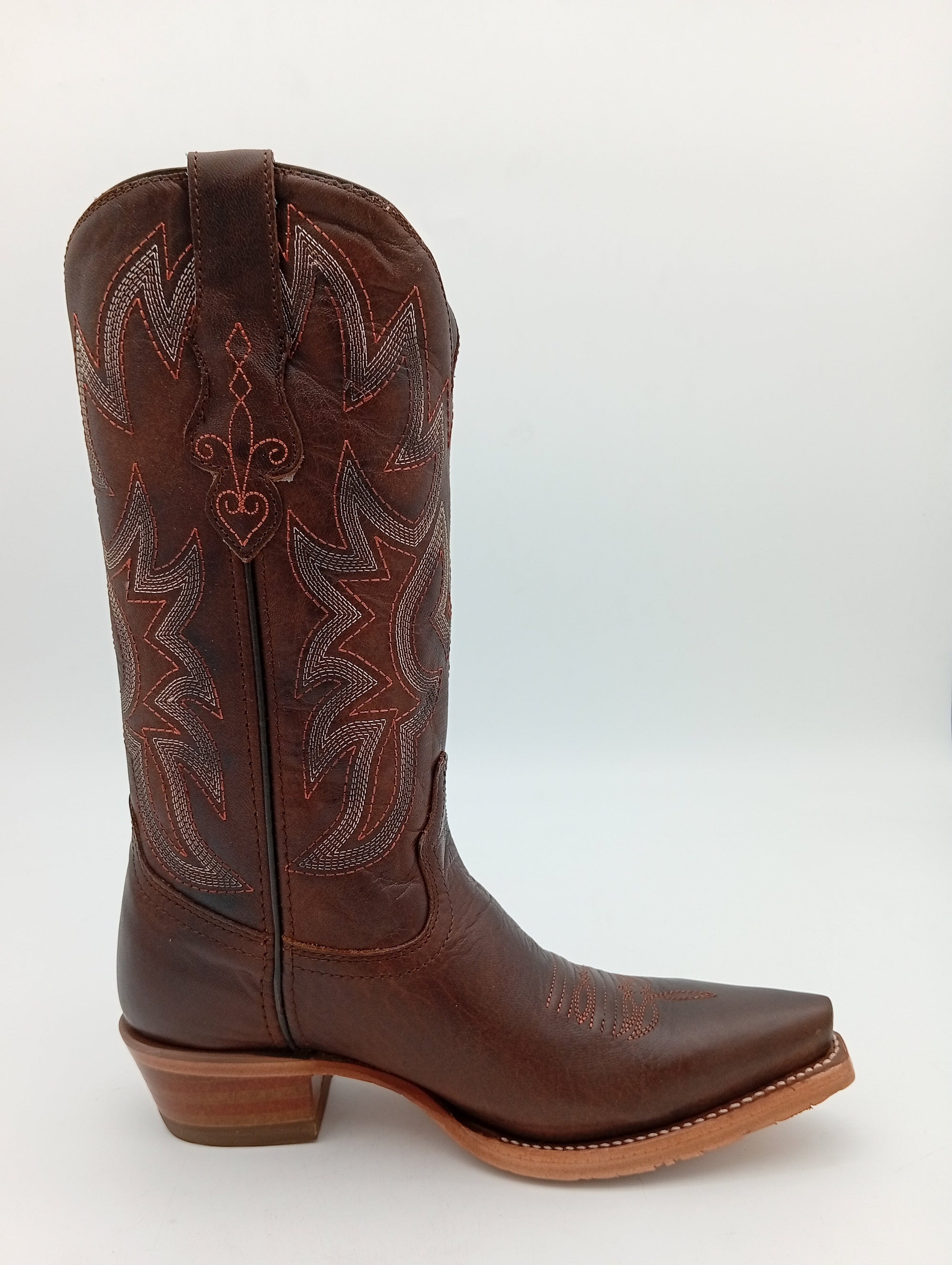 BOTA NOKOTA HORSE VAQUERA BRASS CAFE TACON CUBANO DAMA