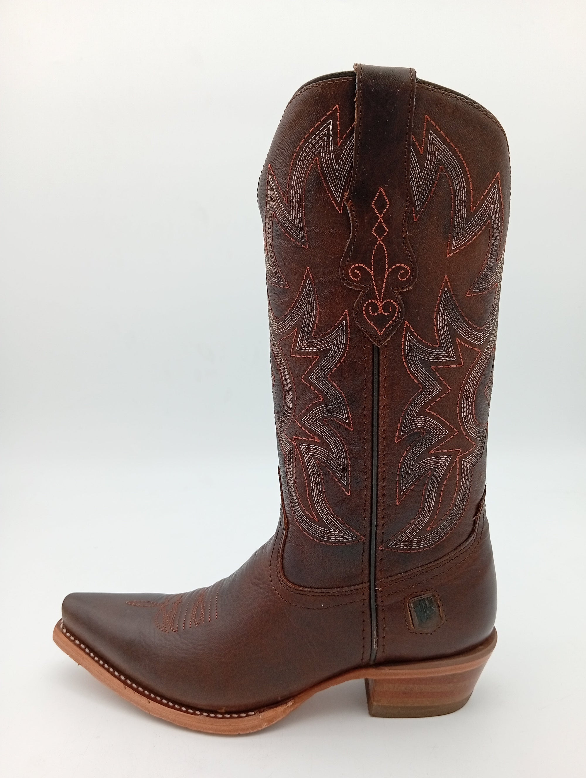 BOTA NOKOTA HORSE VAQUERA BRASS CAFE TACON CUBANO DAMA