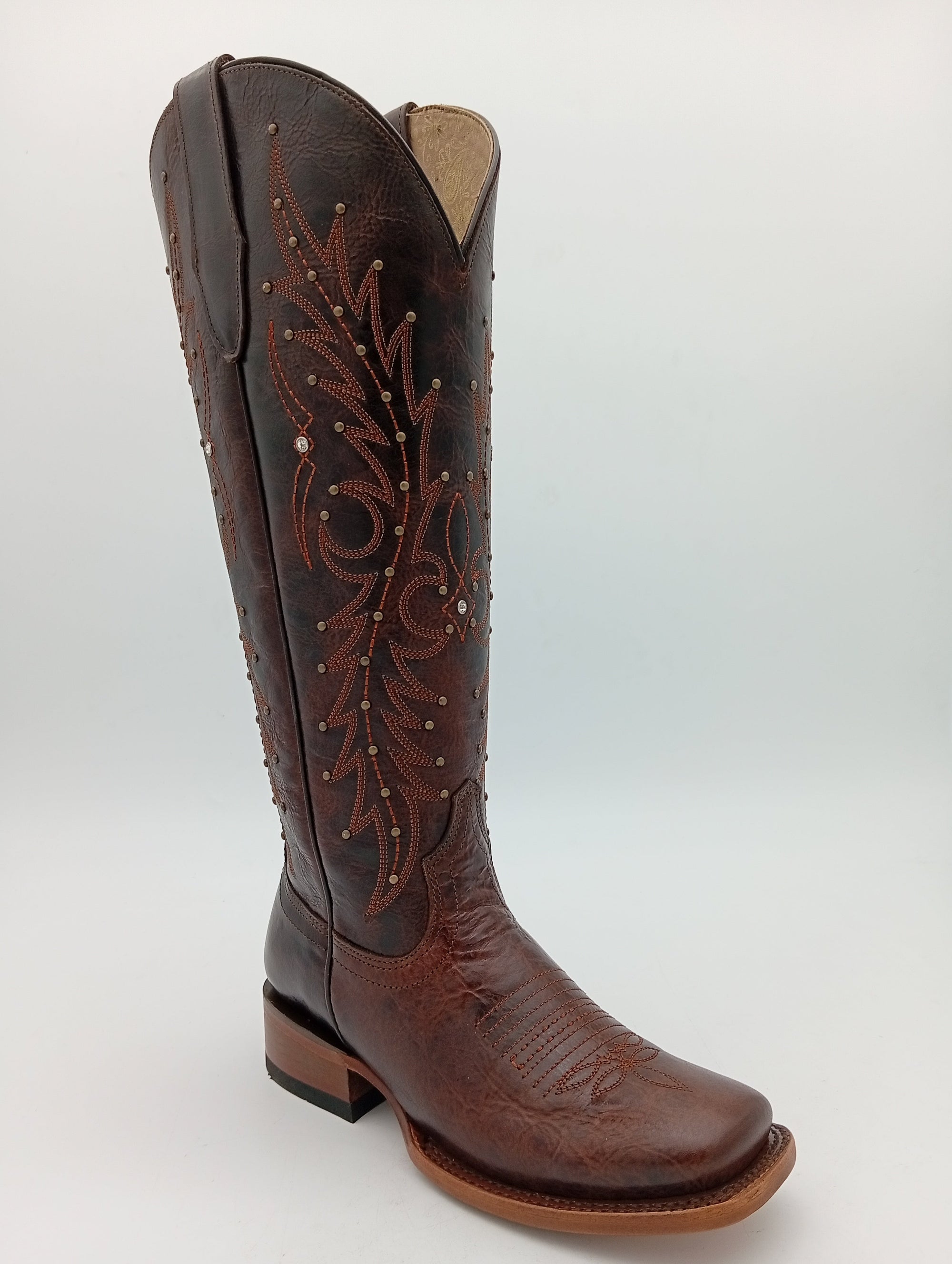 BOTA ROBERT PAULINA SHEDRON BD TUBO ALTO SUELA DE CUERO DAMA
