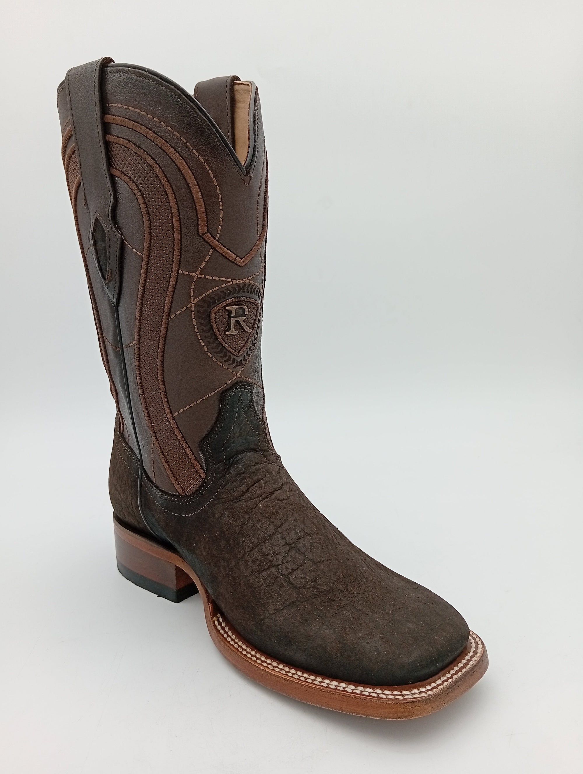 BOTA ROBERT NOBUCK CAFE SUELA DE CUERO, CABALLERO