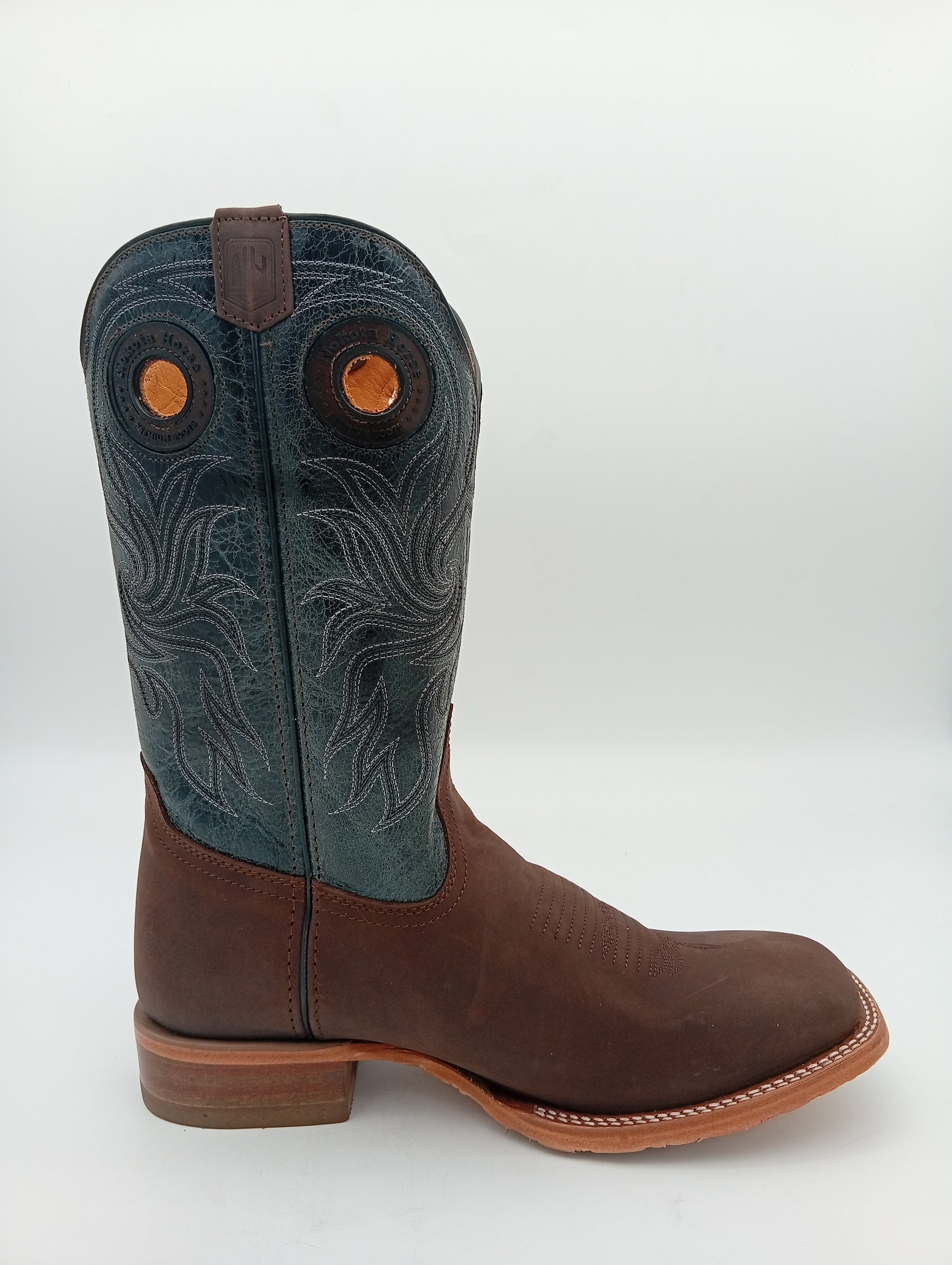 BOTA NOKOTA  HORSE BUCKAR CRAZY CAFE SUELA DE CUERO CABALLERO