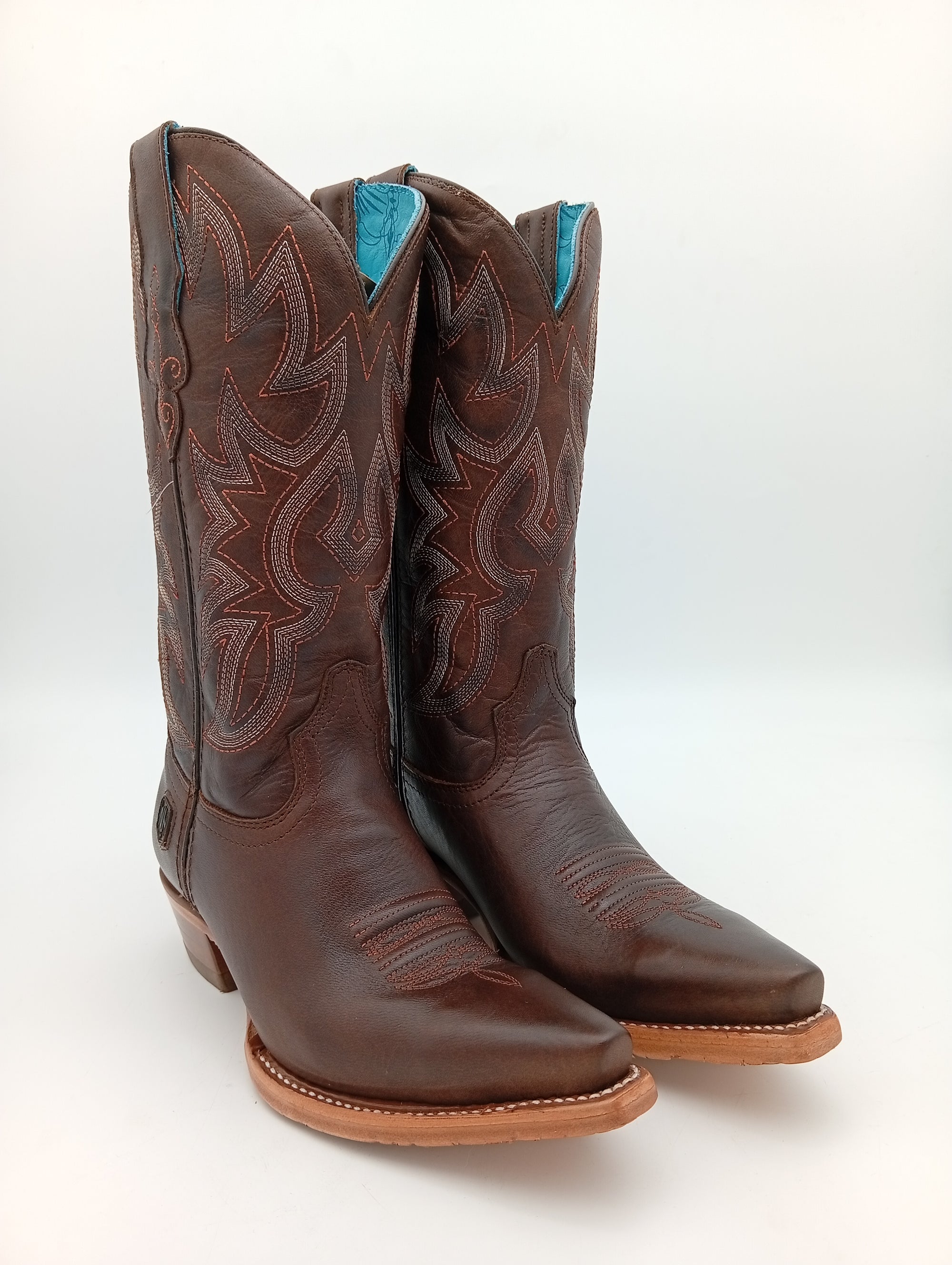 BOTA NOKOTA HORSE VAQUERA BRASS CAFE TACON CUBANO DAMA