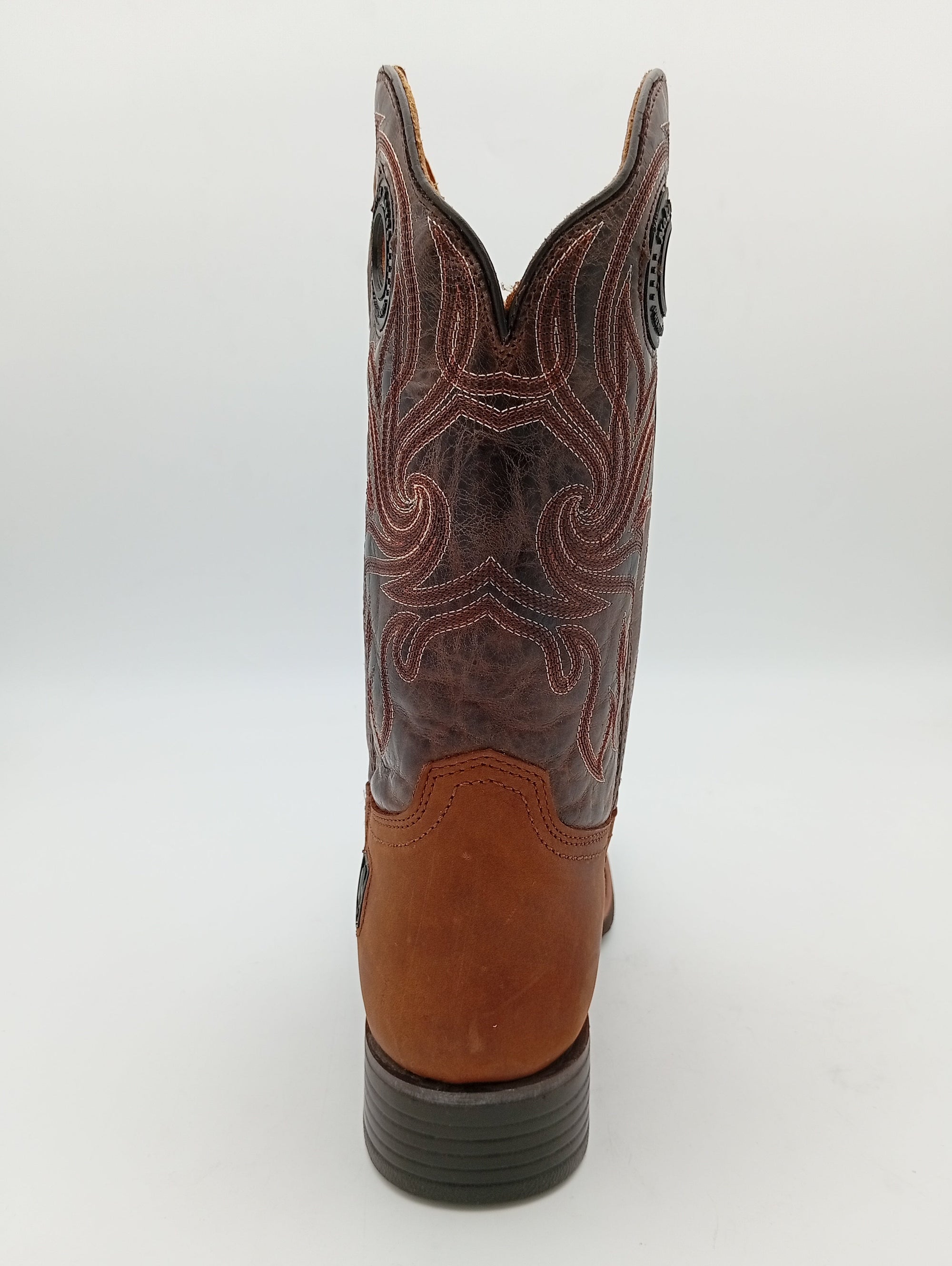 BOTA NOKOTA HORSE MORGAN BULL CRAZY MIEL CABALLERO CON SUELA DE HULE