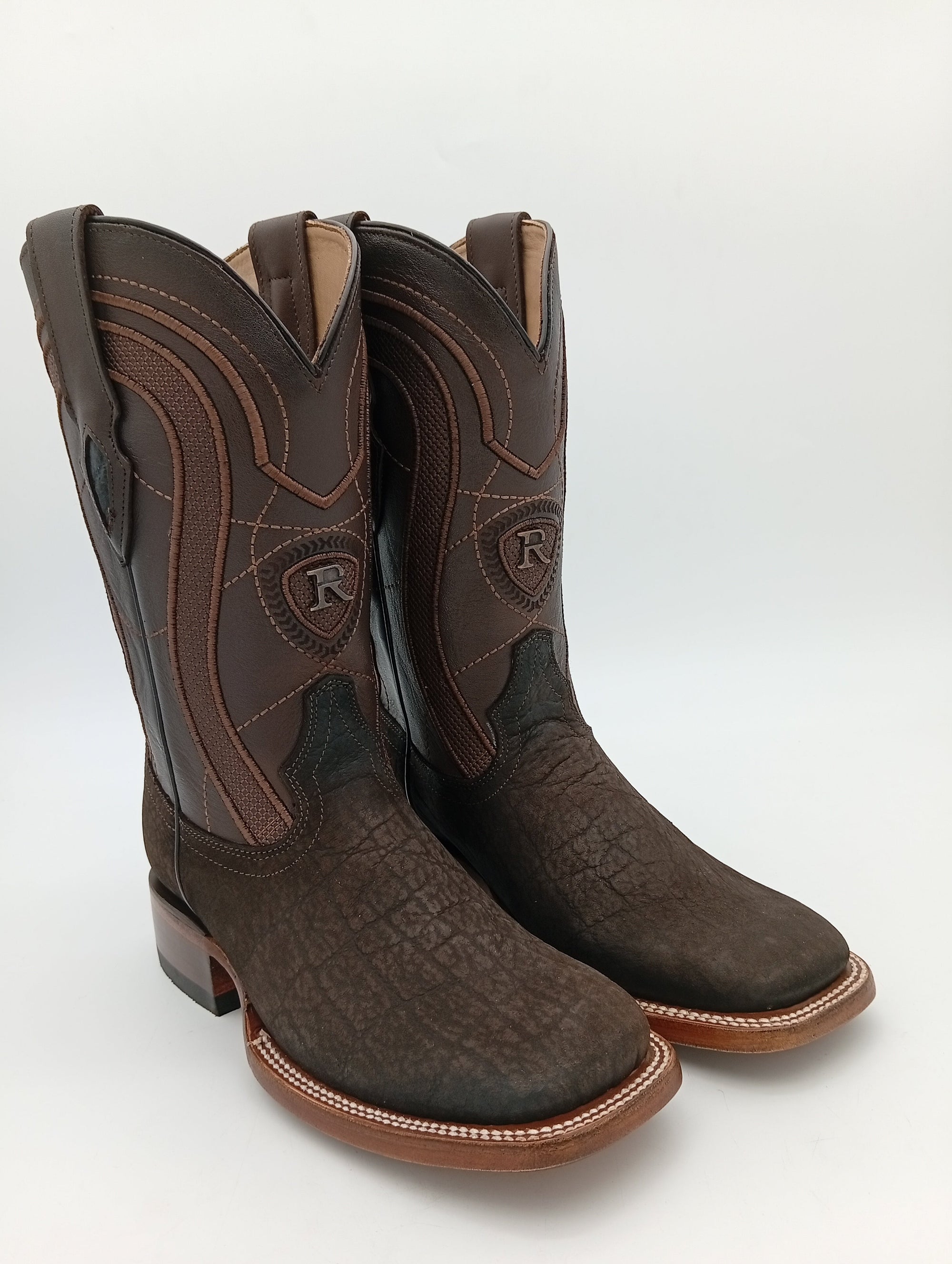 BOTA ROBERT NOBUCK CAFE SUELA DE CUERO, CABALLERO