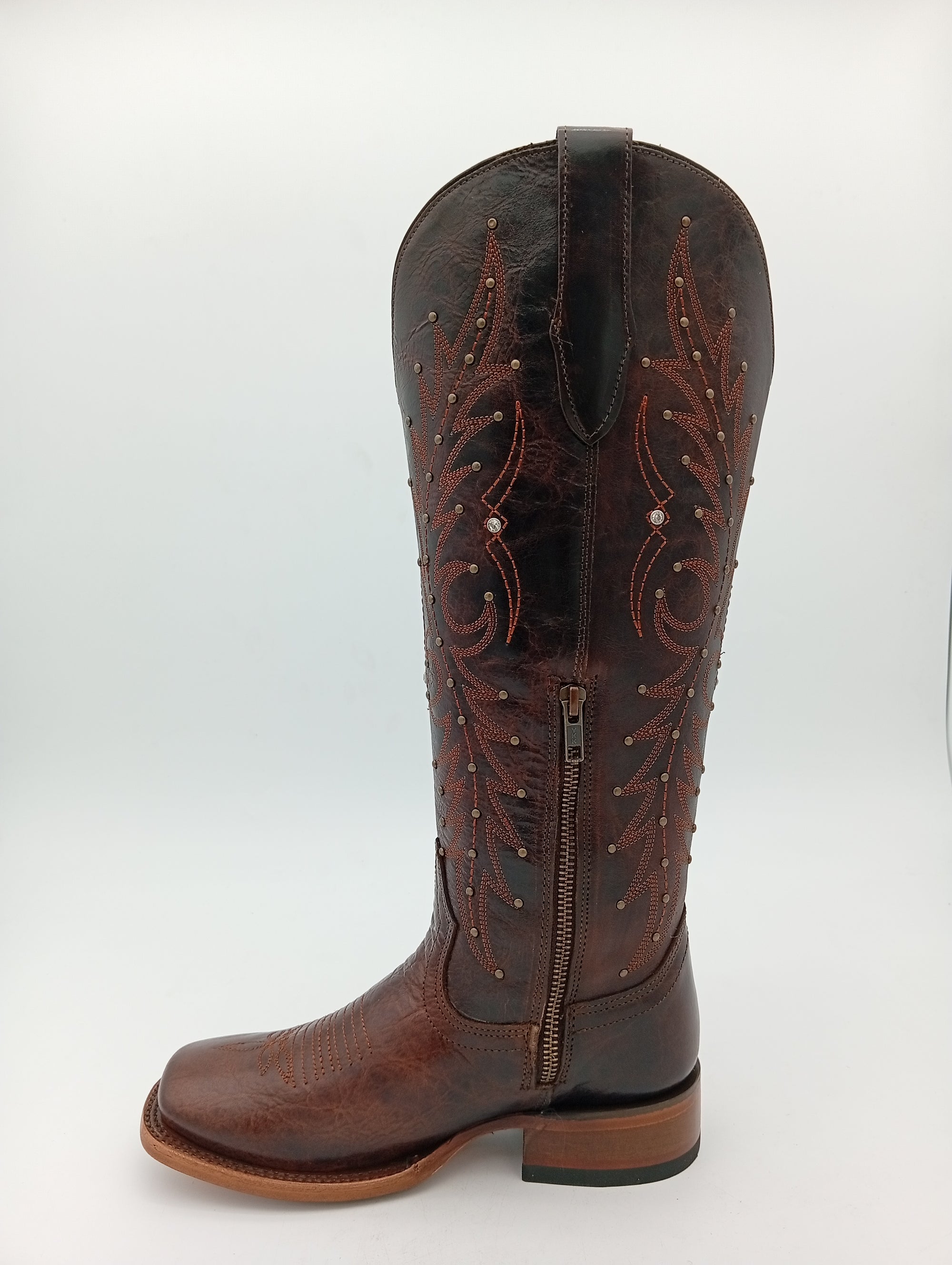 BOTA ROBERT PAULINA SHEDRON BD TUBO ALTO SUELA DE CUERO DAMA