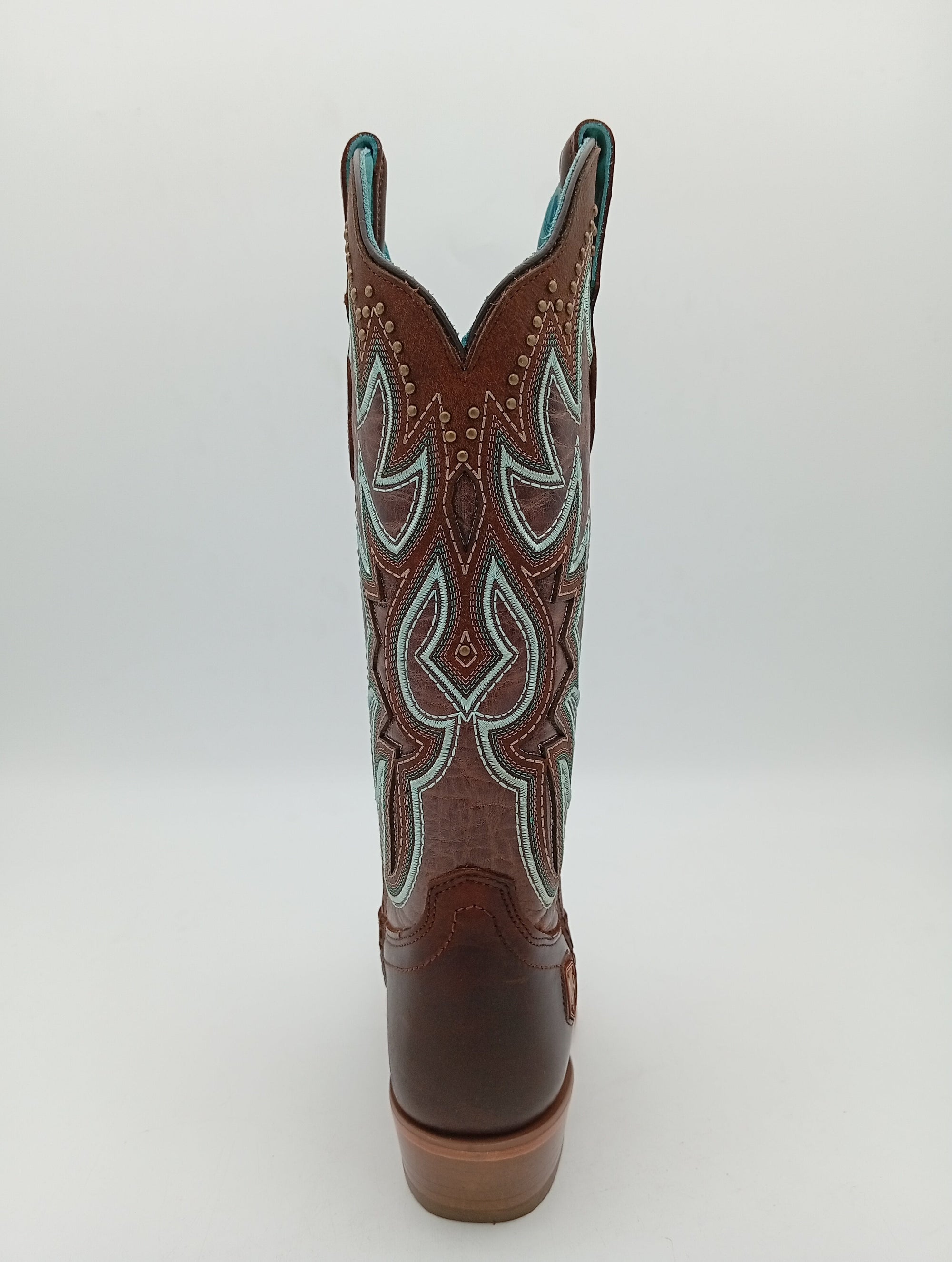 BOTA NOKOTA HORSE VAQUERA CHOCO MENTA SUELA DE CUERO DAMA