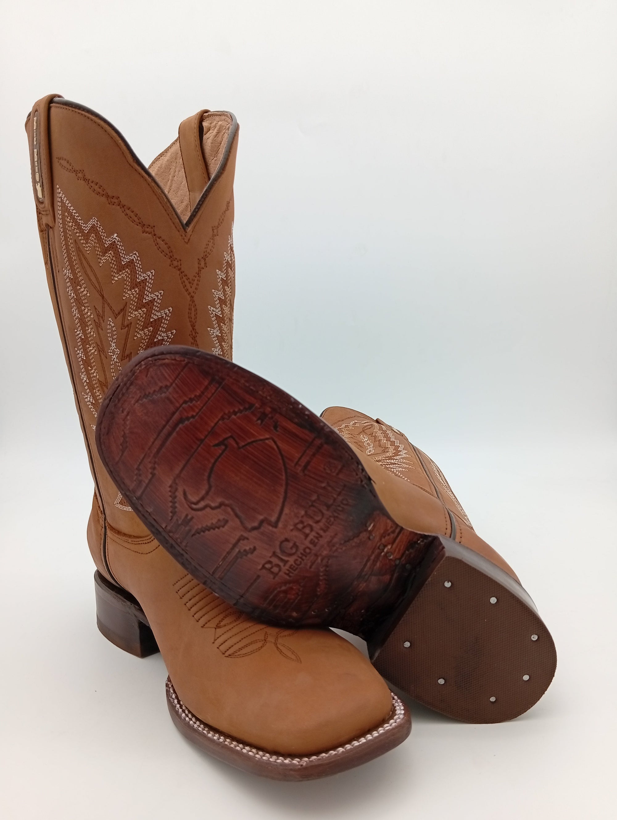 BOTA BIG BULL CRAZY TABACO BD CABALLERO