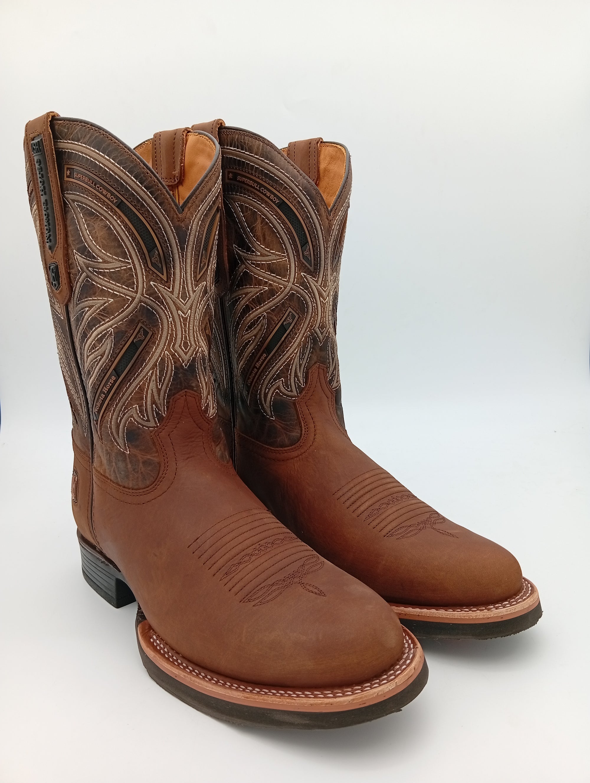 BOTA NOKOTA HORSE OVAL CRAZY MIEL SUELA DE HULE CABALLERO