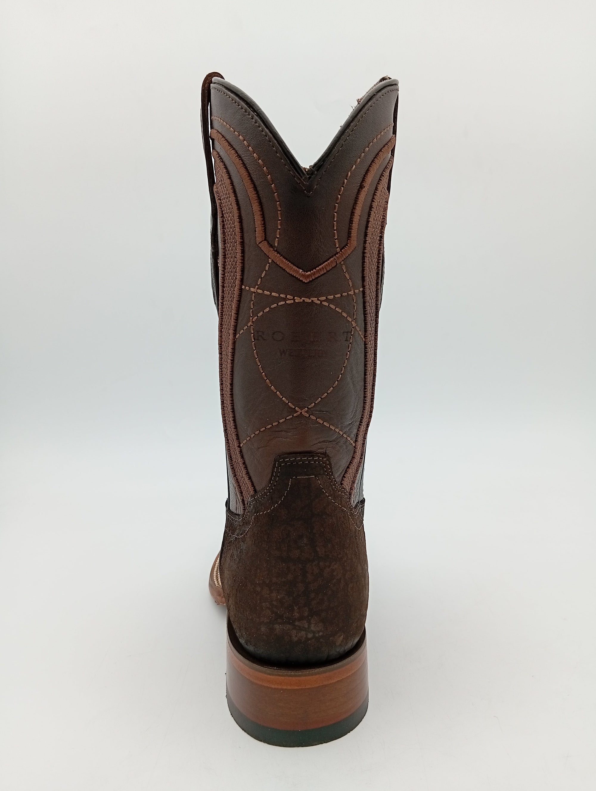 BOTA ROBERT NOBUCK CAFE SUELA DE CUERO, CABALLERO