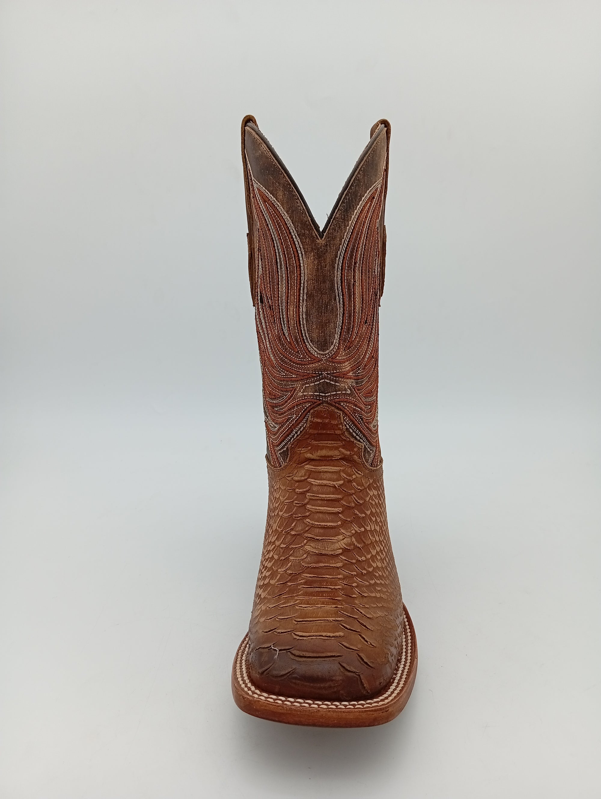 BOTA ROBERT PITHON MIEL ENCERADO SUELA DE CUERO CABALLERO