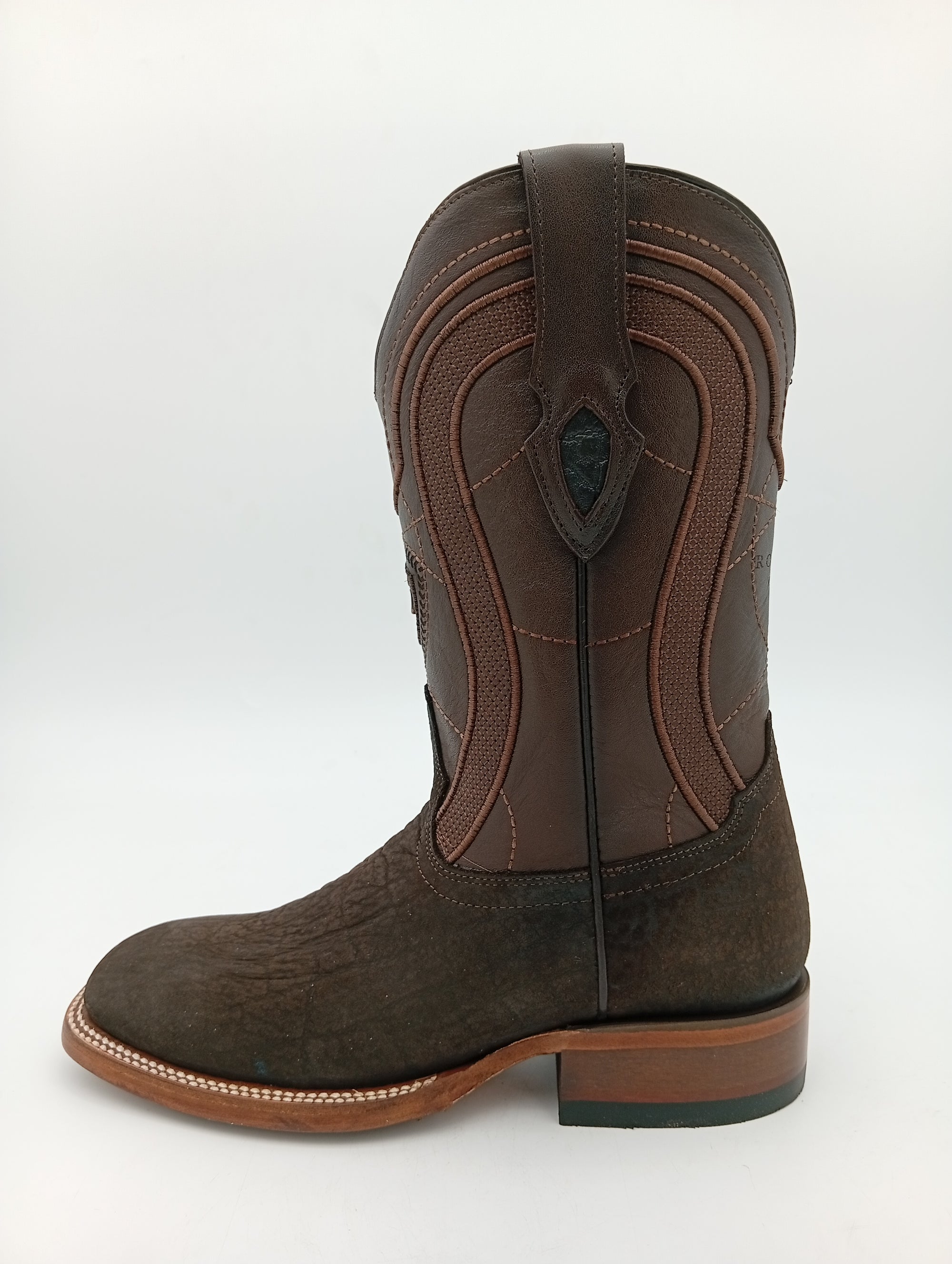 BOTA ROBERT NOBUCK CAFE SUELA DE CUERO, CABALLERO